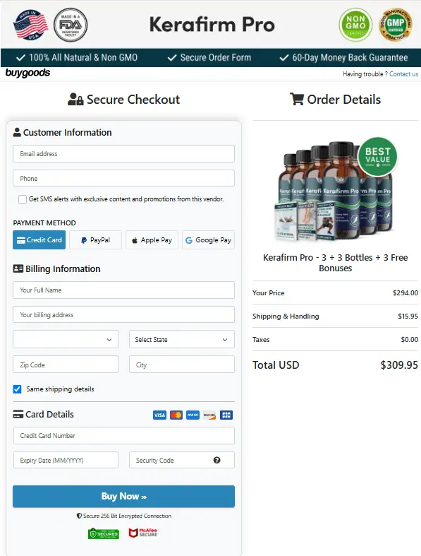 KeraFirm Pro official website buy